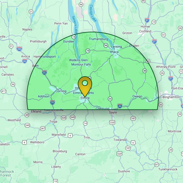 Map (Half Circle)